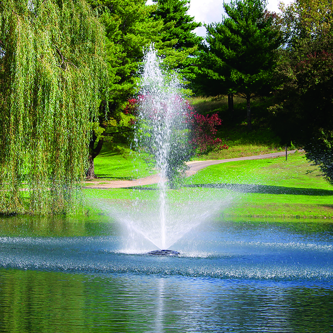 Kasco Linden fountain spray pattern
